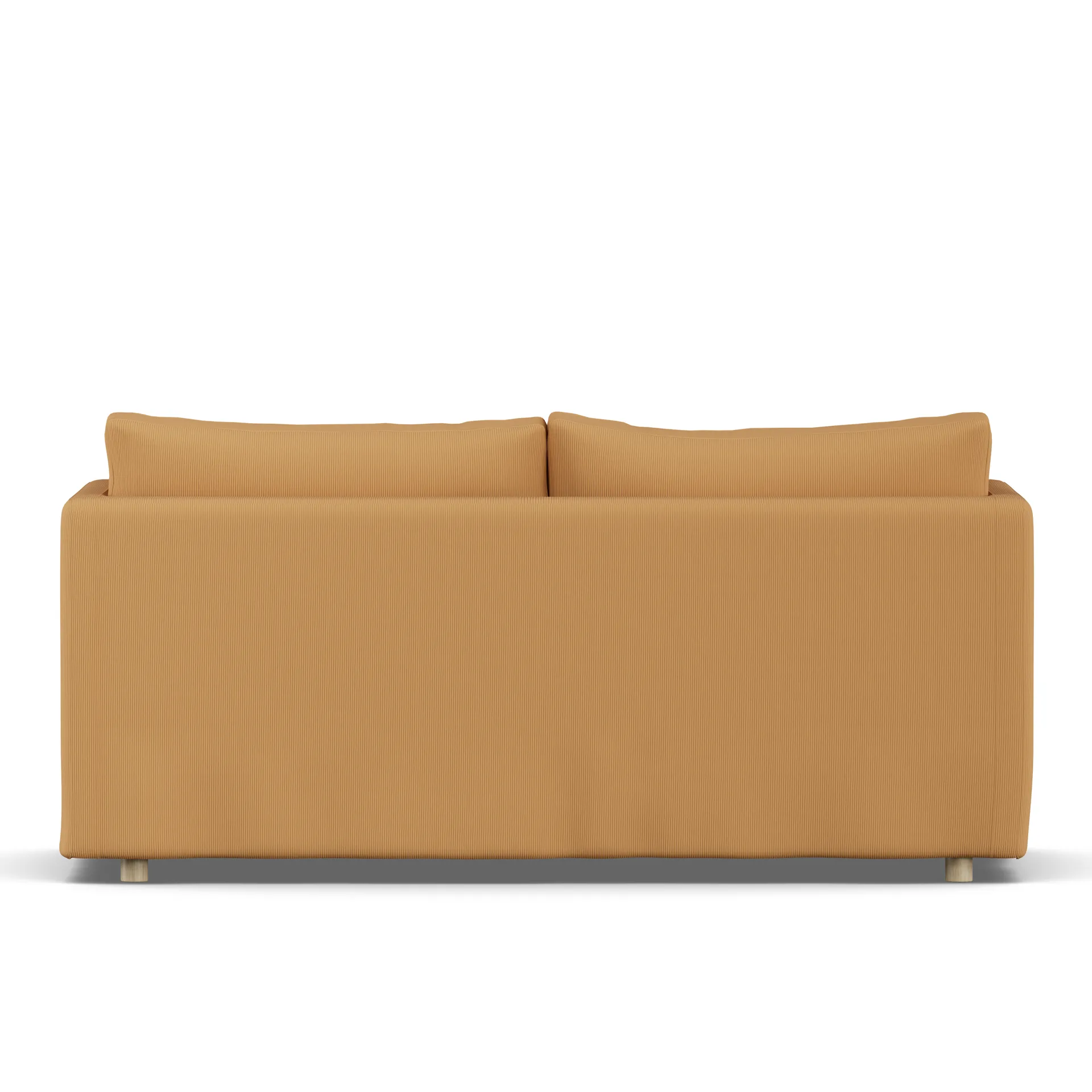 Linnevik sofa, Jump Honey 1959-hvidolieret eg, 2-pers., med skørt 1898