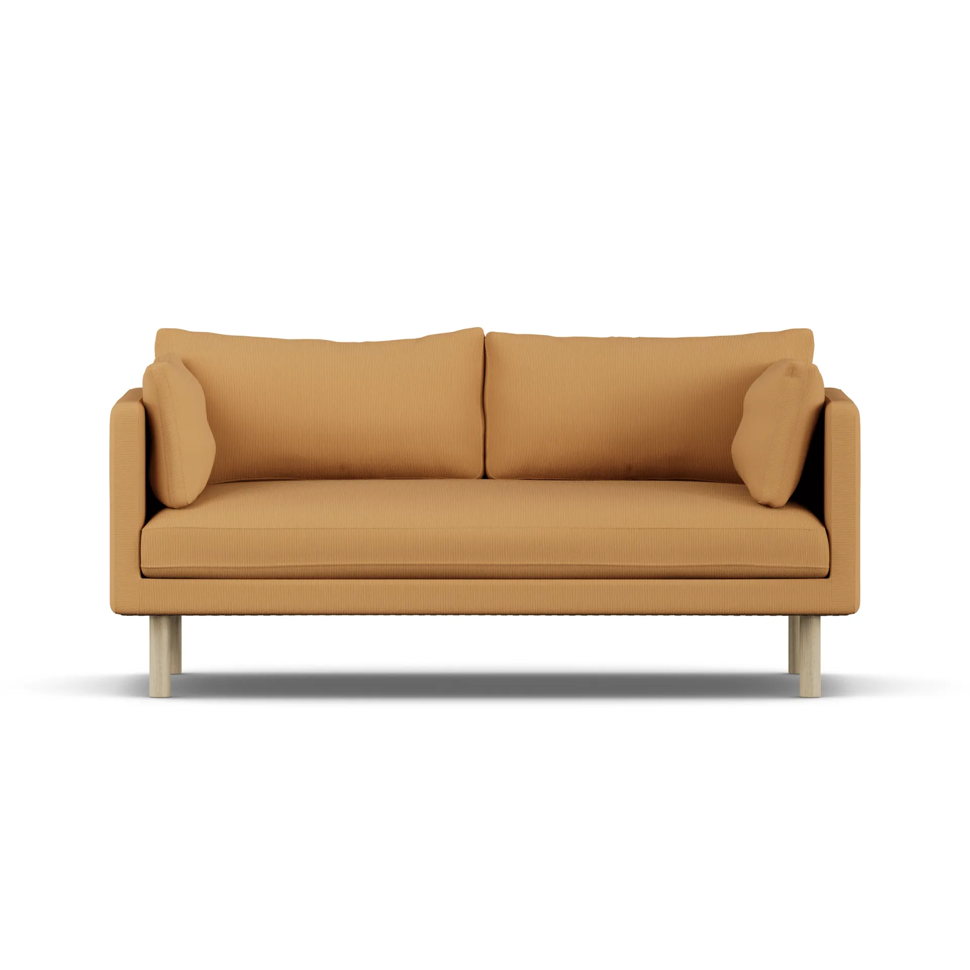 Linnevik sofa, Jump Honey 1959-hvidolieret eg, 2-pers., uden skørt 1898