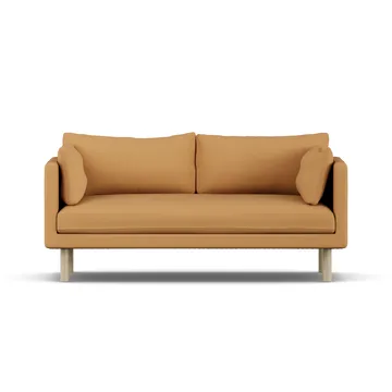 Linnevik sofa - Jump Honey 1959-hvidolieret eg, 2-pers., uden skørt - 1898