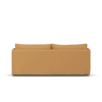 Linnevik sofa - Jump Honey 1959-hvidolieret eg, 3-pers., med skørt - 1898