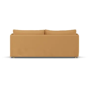 Linnevik sofa - Jump Honey 1959-hvidolieret eg, 3-pers., med skørt - 1898