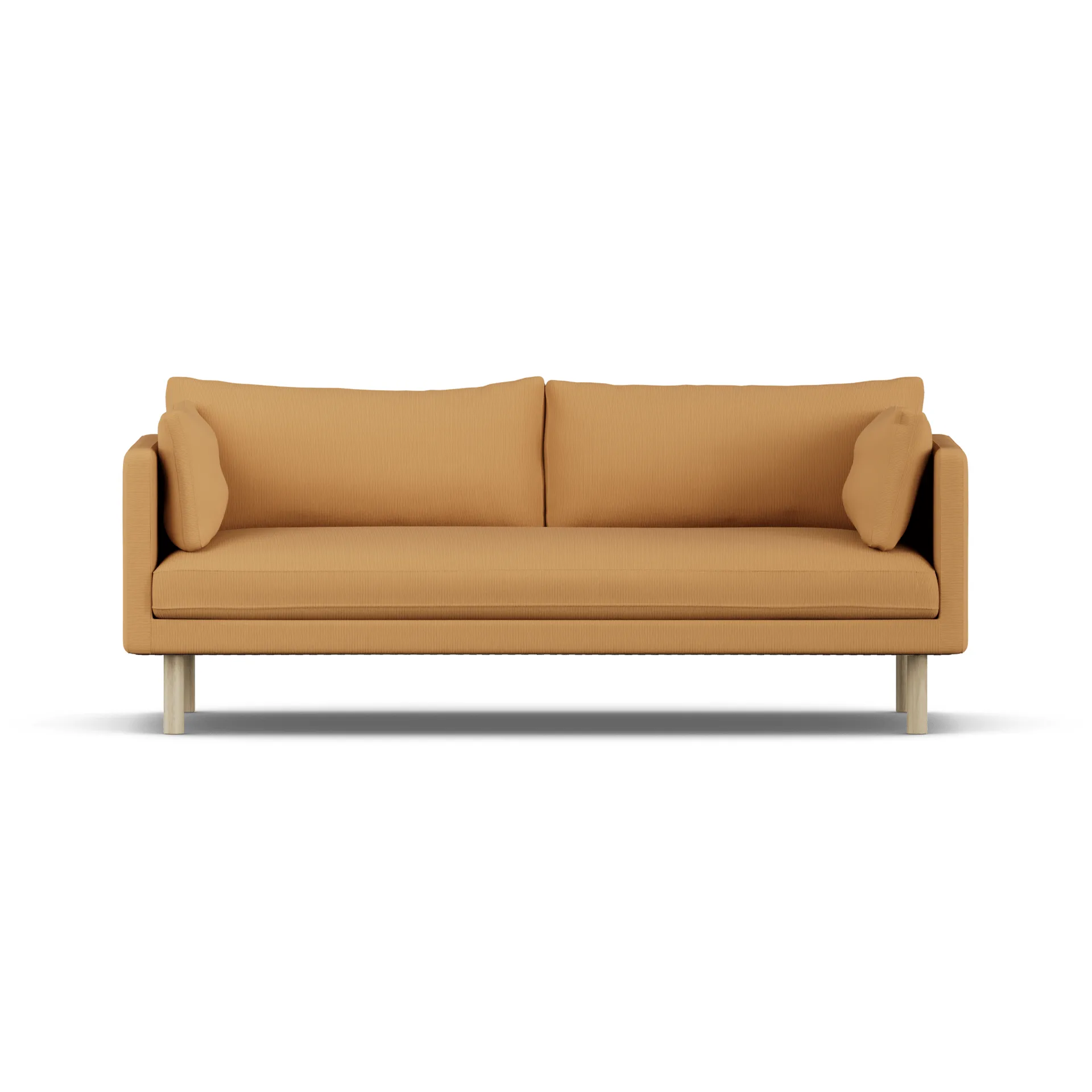 Linnevik sofa, Jump Honey 1959-hvidolieret eg, 3-pers., uden skørt 1898