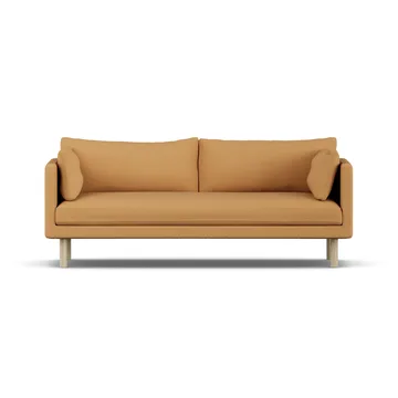 Linnevik sofa - Jump Honey 1959-hvidolieret eg, 3-pers., uden skørt - 1898