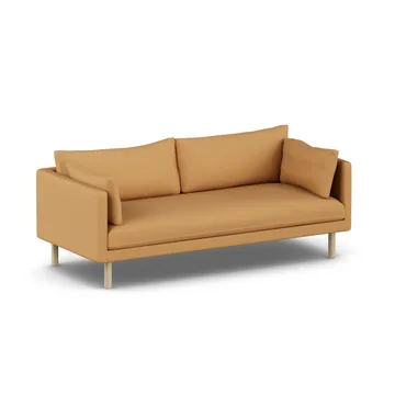 Linnevik sofa - Jump Honey 1959-hvidolieret eg, 3-pers., uden skørt - 1898