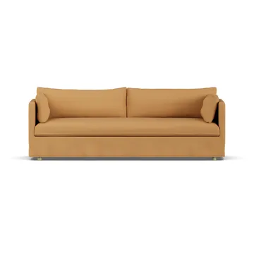 Linnevik sofa - Jump honey 1959-hvidolieret eg, 4-pers., med skørt - 1898