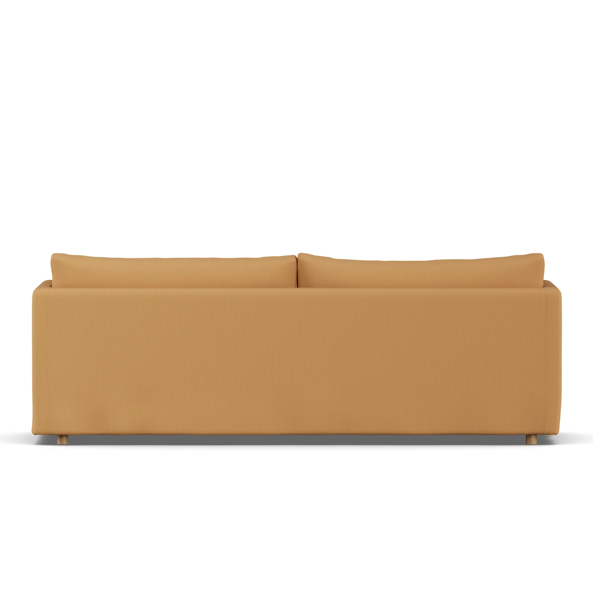 Linnevik sofa, Jump honey 1959-hvidolieret eg, 4-pers., med skørt 1898