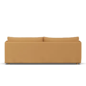 Linnevik sofa - Jump honey 1959-hvidolieret eg, 4-pers., med skørt - 1898