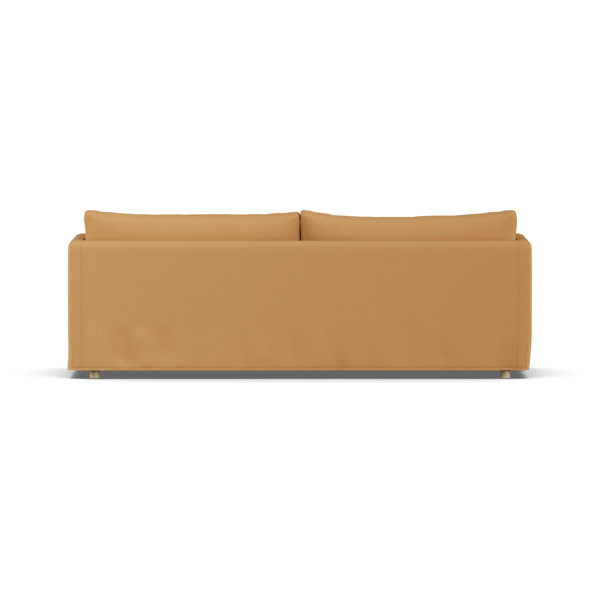 Linnevik sofa, Jump honey 1959-hvidolieret eg, 4-pers., med skørt 1898