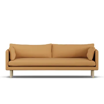 Linnevik sofa - Jump Honey 1959-hvidolieret eg, 4-pers. - 1898