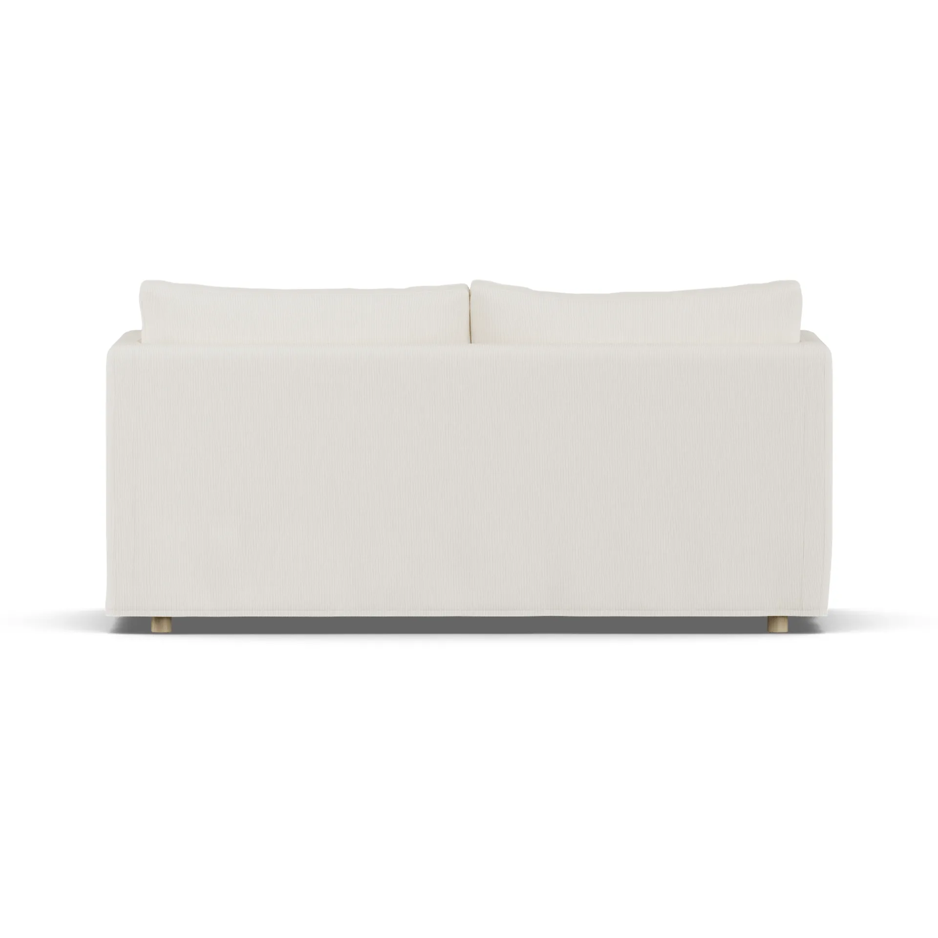 Linnevik sofa, Jump off white 1954-hvidolieret eg, 2-pers., med skørt 1898
