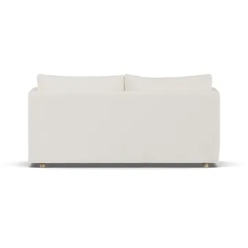 Linnevik sofa - Jump off white 1954-hvidolieret eg, 2-pers., med skørt - 1898