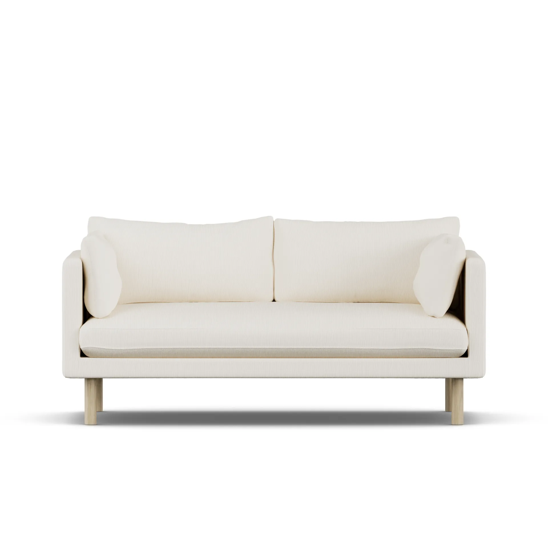 Linnevik sofa, Jump Off White 1954-hvidolieret eg, 2-pers. 1898