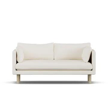 Linnevik sofa - Jump Off White 1954-hvidolieret eg, 2-pers. - 1898
