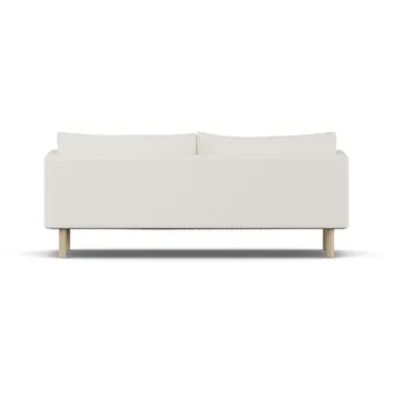 Linnevik sofa - Jump Off White 1954-hvidolieret eg, 3-pers., uden skørt - 1898