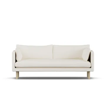 Linnevik sofa - Jump Off White 1954-hvidolieret eg, 3-pers. - 1898
