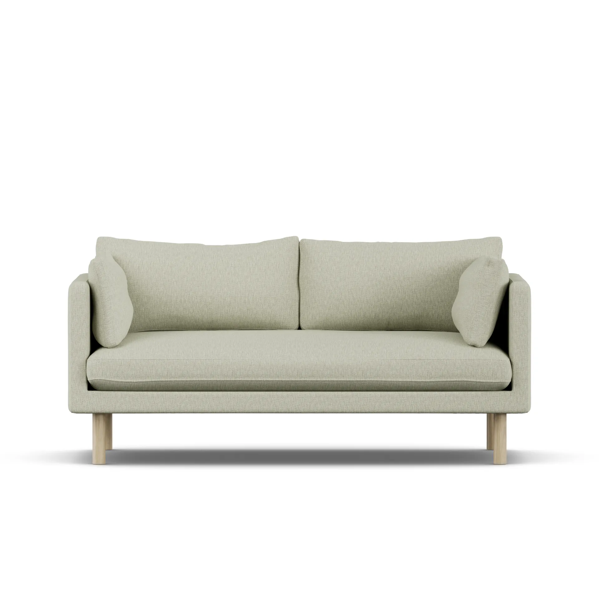 Linnevik sofa, Luiza Beige 3981-hvidolieret eg, 2-pers. 1898