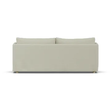 Linnevik sofa - Luiza Beige 3981-hvidolieret eg, 3-pers., med skørt - 1898