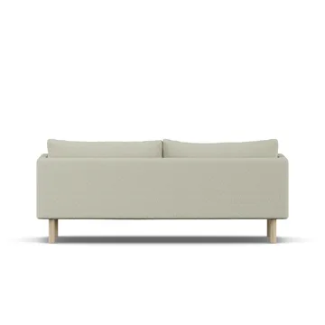 Linnevik sofa - Luiza Beige 3981-hvidolieret eg, 3-pers. - 1898