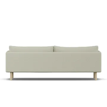 Linnevik sofa - Luiza Beige 3981-hvidolieret eg, 4-pers. - 1898