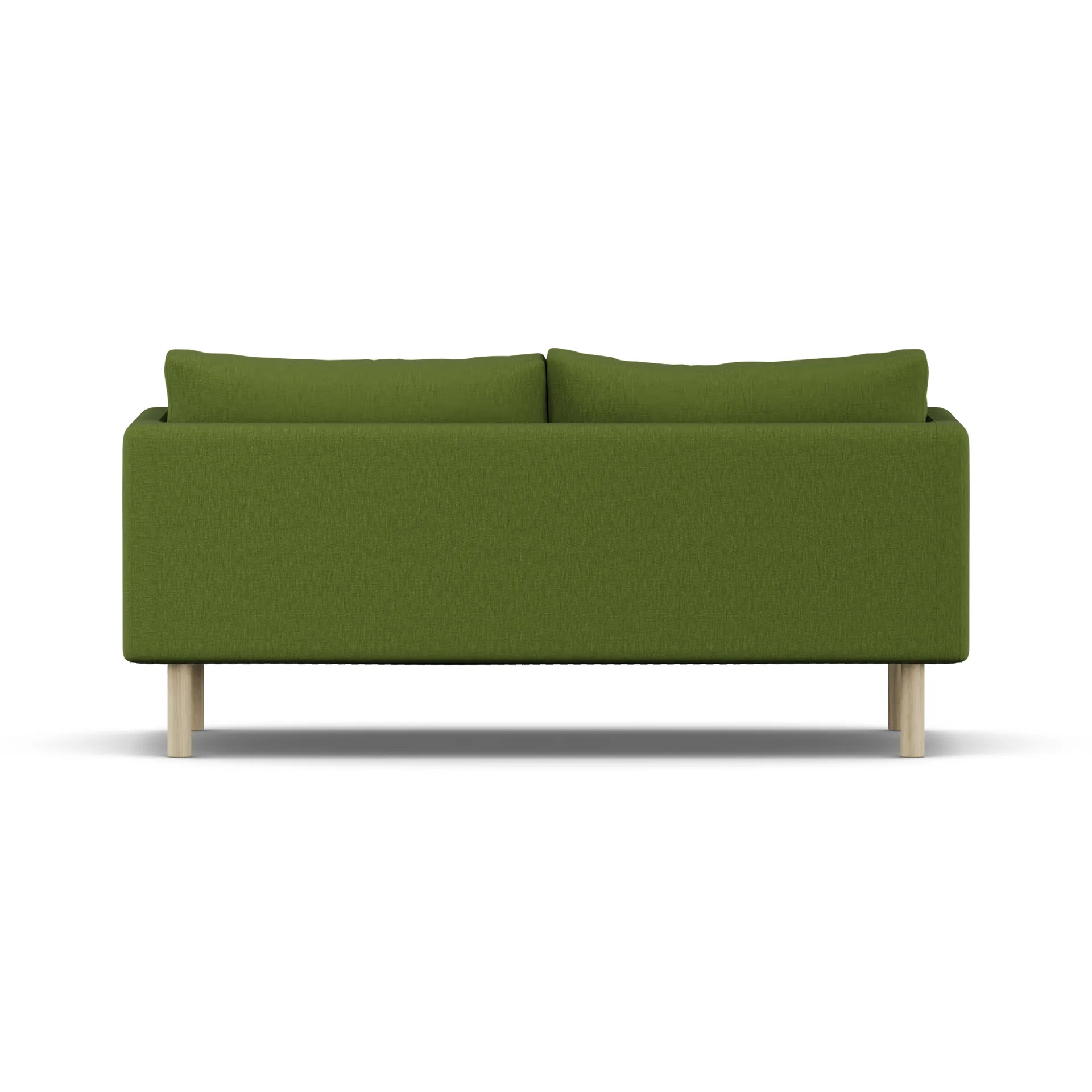 Linnevik sofa, Luiza Green 3975-hvidolieret eg, 2-pers., uden skørt 1898