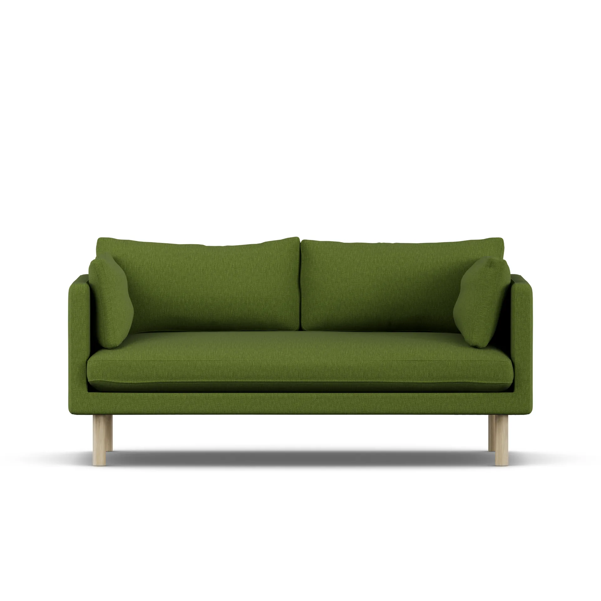Linnevik sofa, Luiza Green 3975-hvidolieret eg, 2-pers. 1898