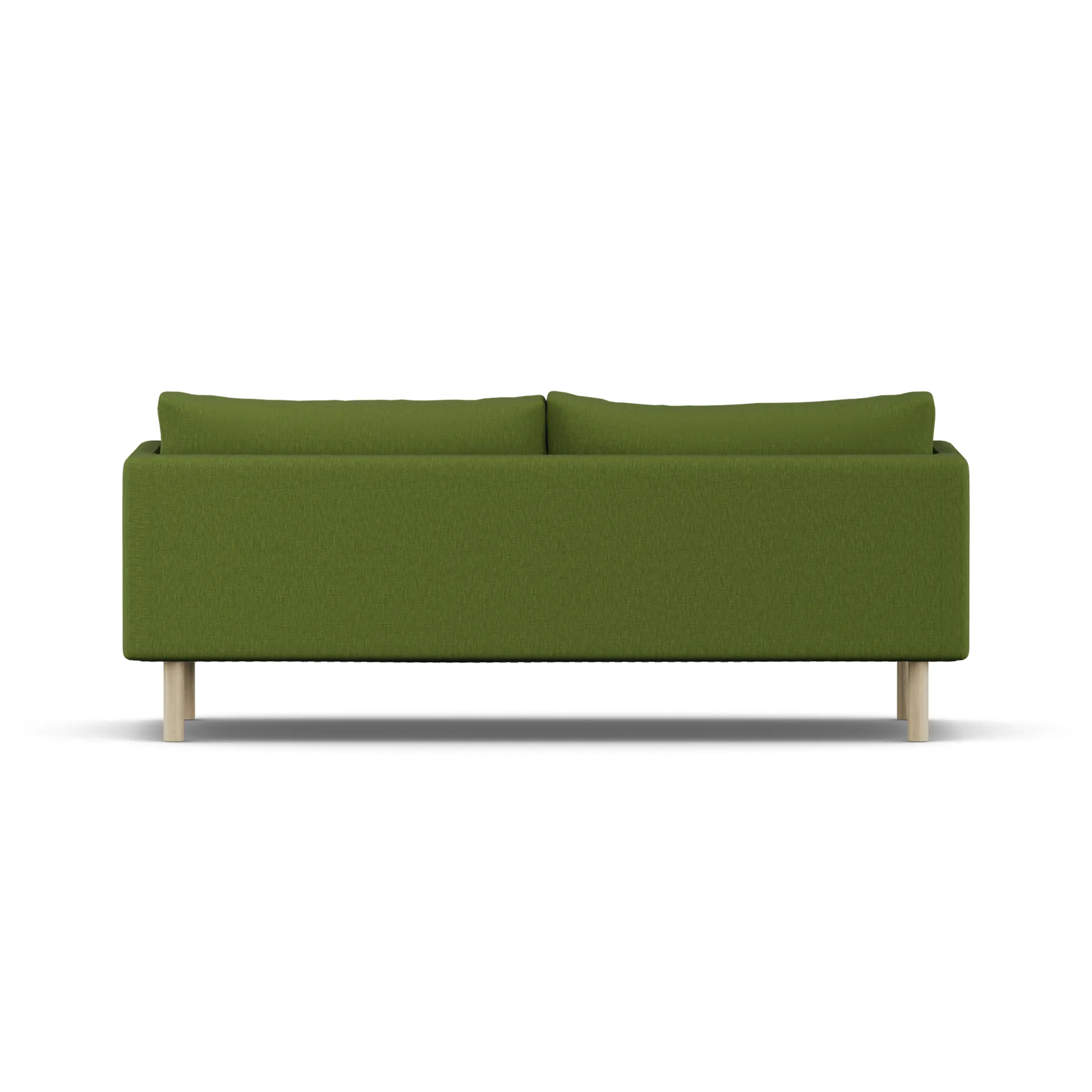 Linnevik sofa, Luiza Green 3975-hvidolieret eg, 3-pers., uden skørt 1898