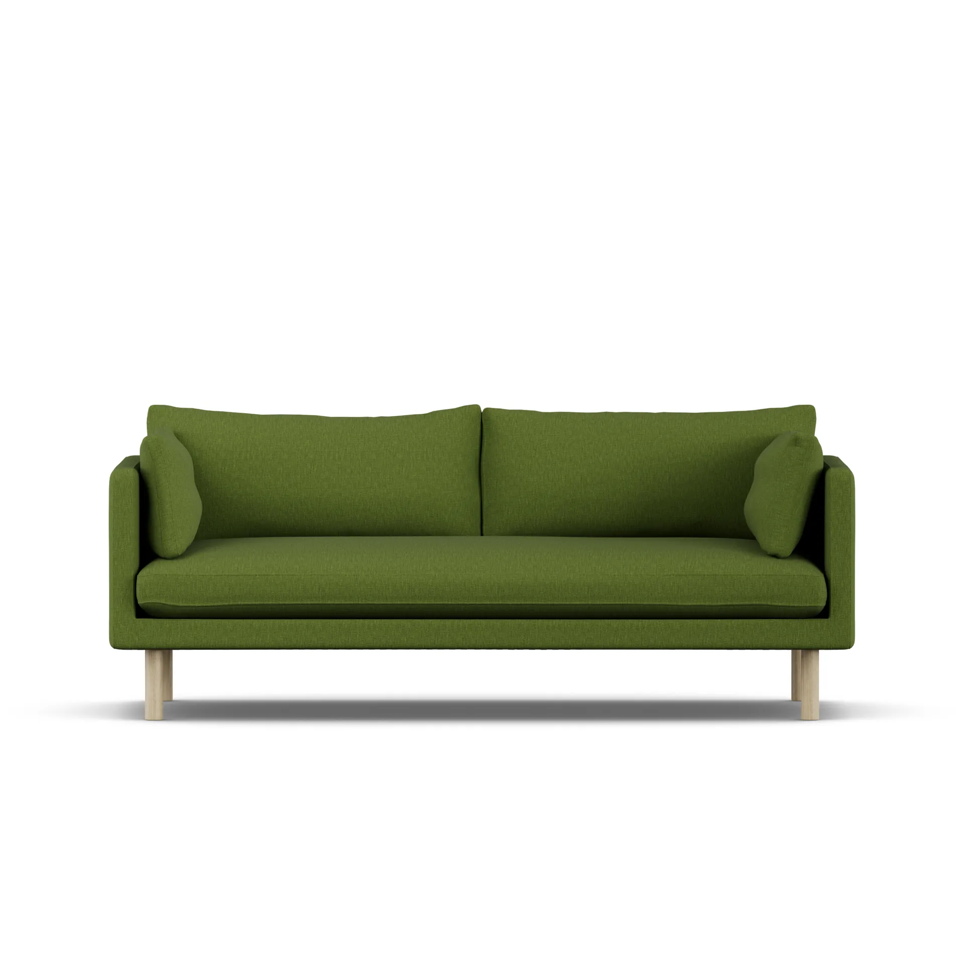 Linnevik sofa, Luiza Green 3975-hvidolieret eg, 3-pers. 1898