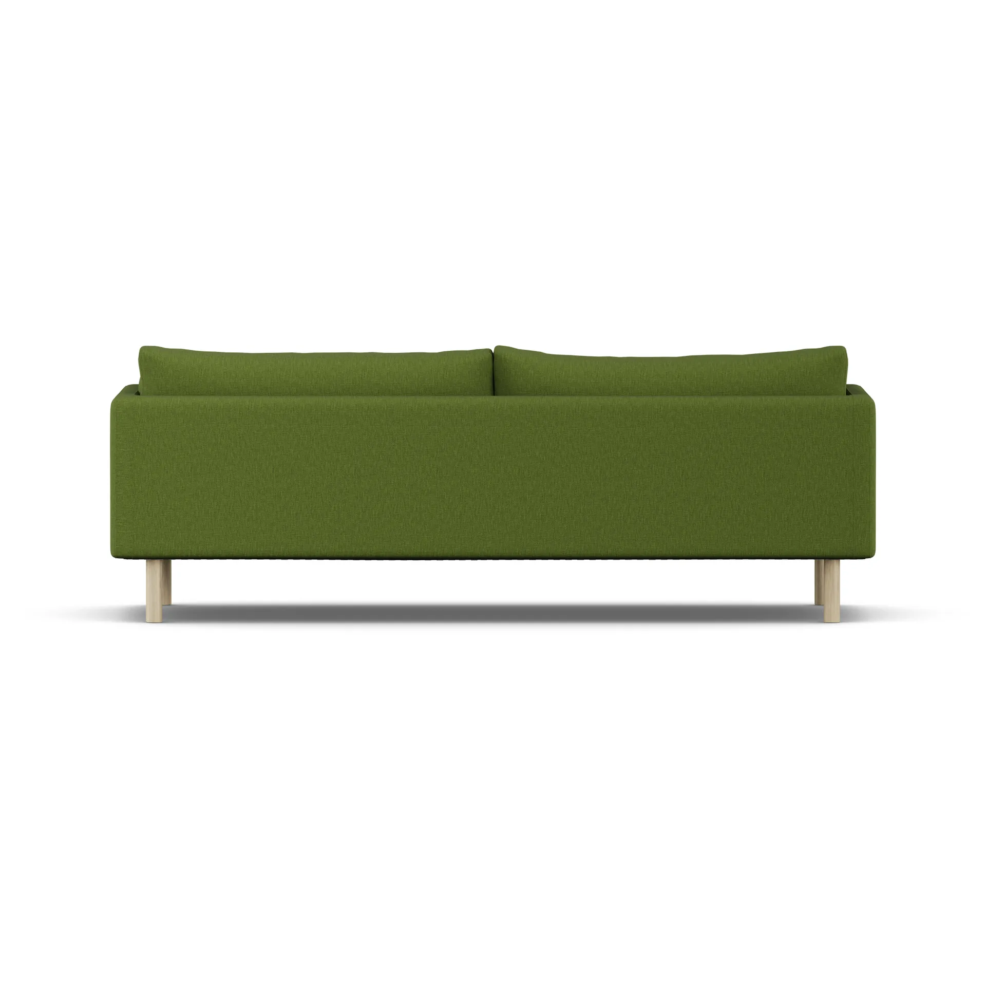 Linnevik sofa, Luiza Green 3975-hvidolieret eg, 4-pers., uden skørt 1898