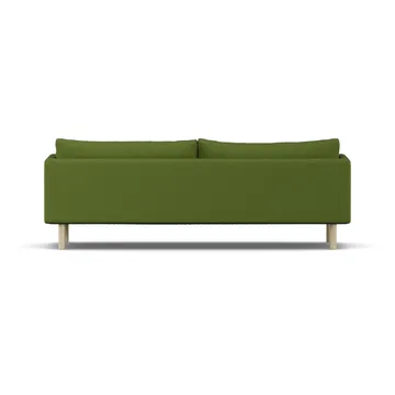 Linnevik sofa - Luiza Green 3975-hvidolieret eg, 4-pers., uden skørt - 1898