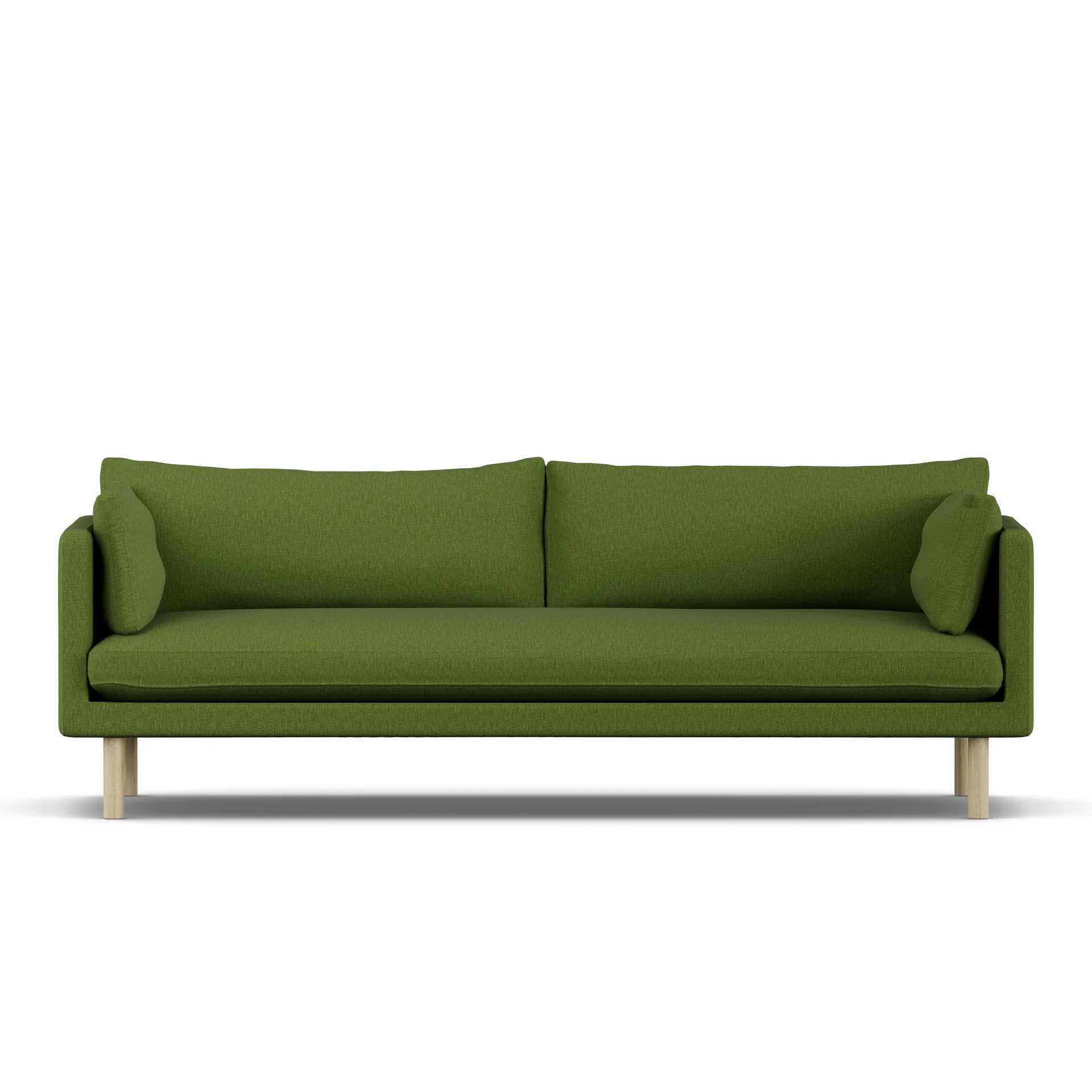 Linnevik sofa, Luiza Green 3975-hvidolieret eg, 4-pers. 1898