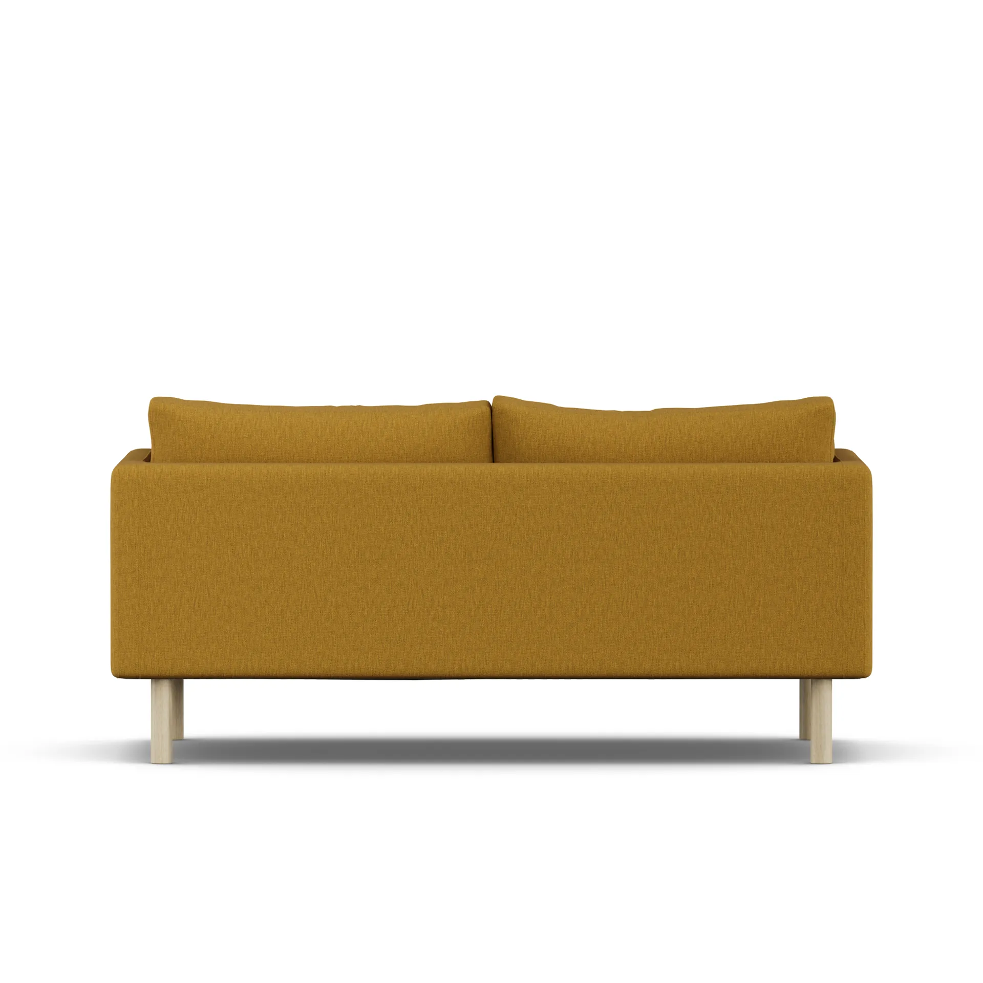 Linnevik sofa, Luiza Mustard 3972-hvidolieret eg, 2-pers. 1898