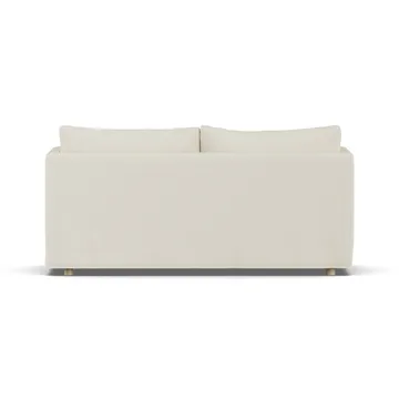 Linnevik sofa - Oslo Nature 1540-hvidolieret eg, 2-pers., med skørt - 1898