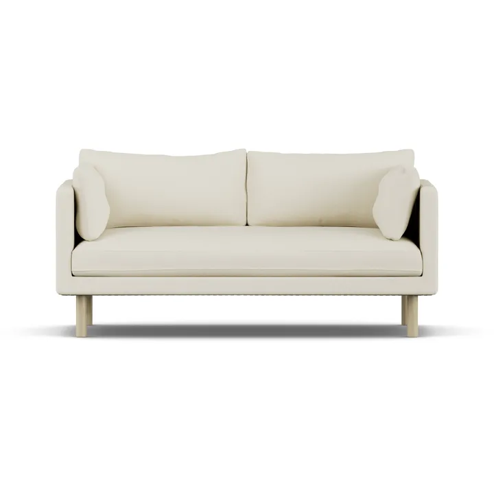 Linnevik sofa - Oslo Nature 1540-hvidolieret eg, 2-pers. - 1898