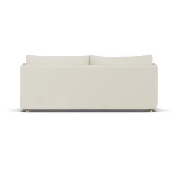 Linnevik sofa - Oslo Nature 1540-hvidolieret eg, 3-pers., med skørt - 1898