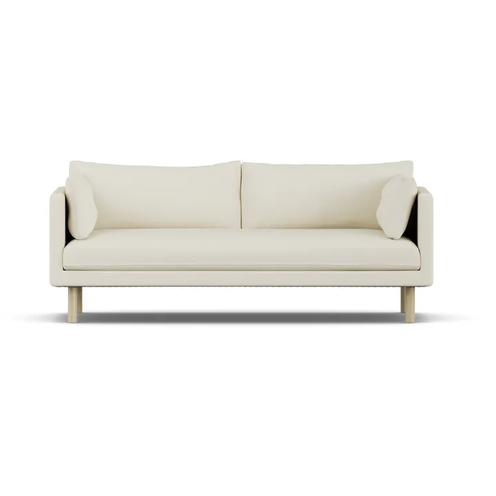 Linnevik sofa - Oslo Nature 1540-hvidolieret eg, 3-pers. - 1898