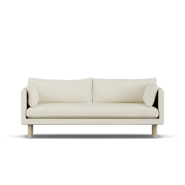 Linnevik sofa - Oslo Nature 1540-hvidolieret eg, 3-pers. - 1898
