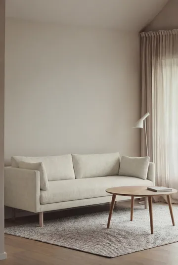 Linnevik sofa - Oslo Nature 1540-hvidolieret eg, 3-pers. - 1898