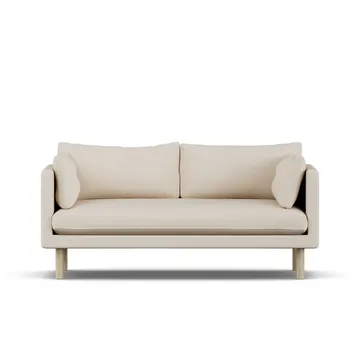 Linnevik sofa - Same Beige 6670-hvidolieret eg, 2-pers. - 1898
