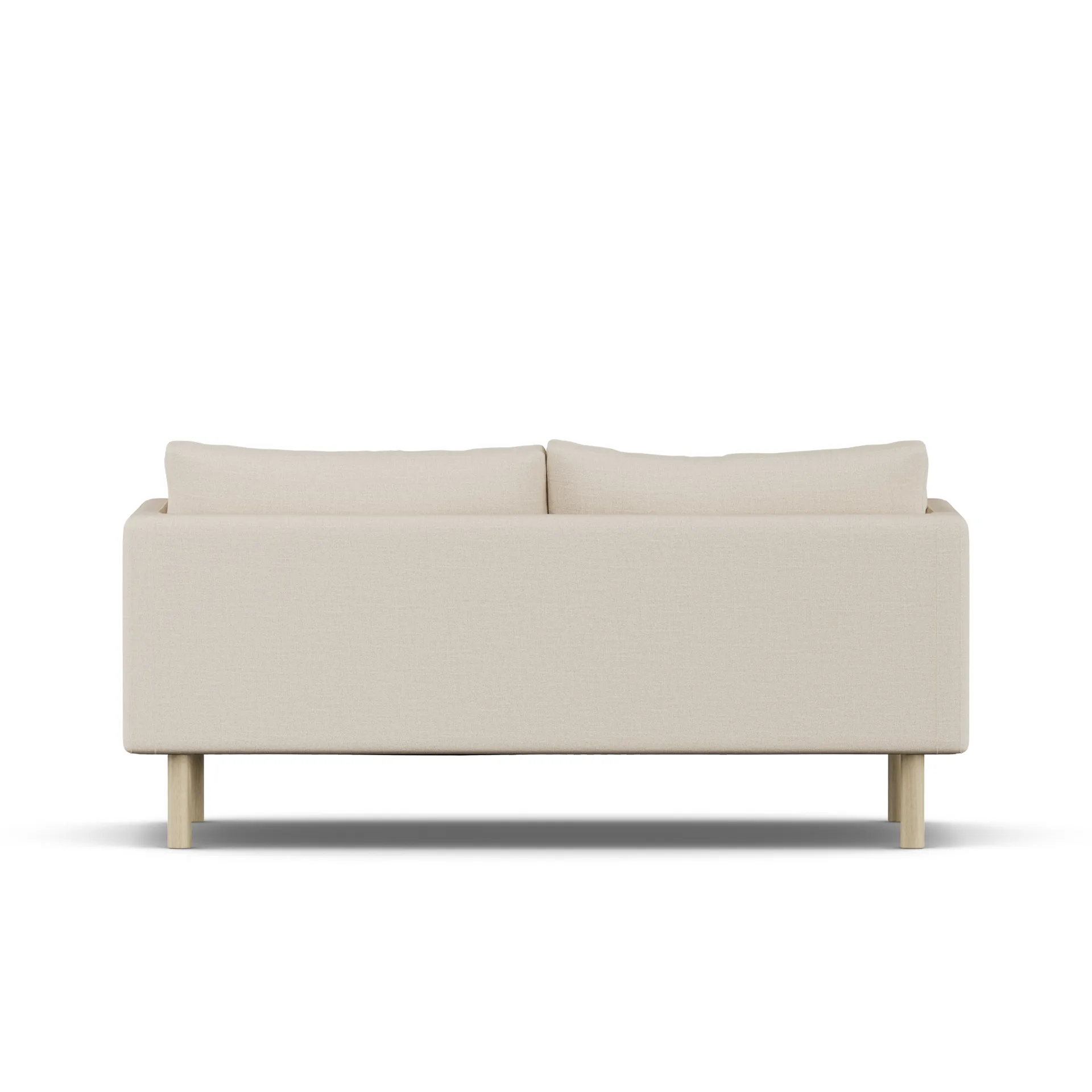 Linnevik sofa, Same Beige 6670-hvidolieret eg, 2-pers. 1898