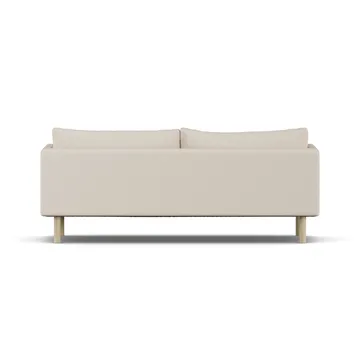 Linnevik sofa - Same Beige 6670-hvidolieret eg, 3-pers., uden skørt - 1898