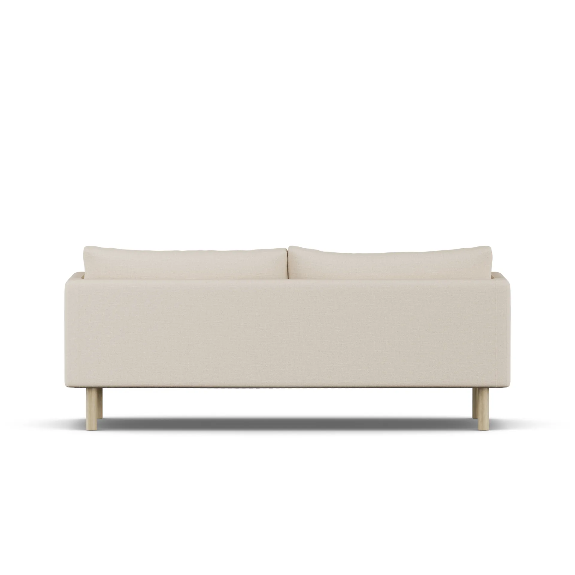 Linnevik sofa, Same Beige 6670-hvidolieret eg, 3-pers. 1898