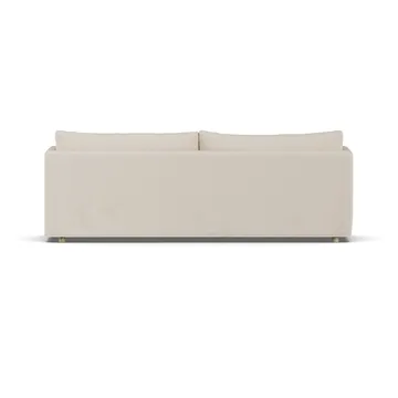 Linnevik sofa - Same Beige 6670-hvidolieret eg, 4-pers., med skørt - 1898