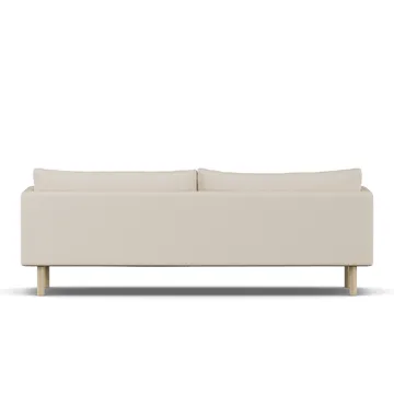 Linnevik sofa - Same Beige 6670-hvidolieret eg, 4-pers. - 1898