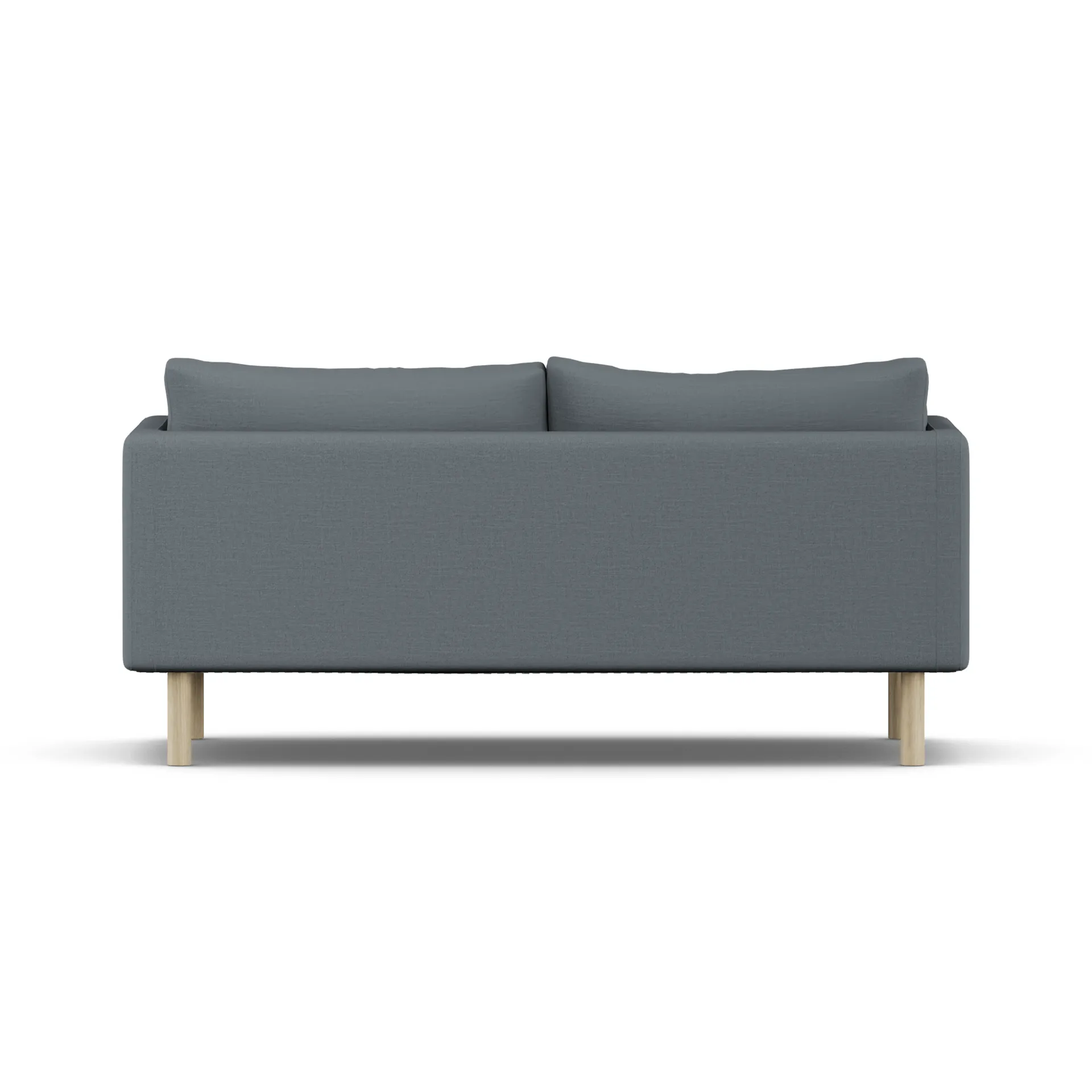 Linnevik sofa, Same Blue 6678-hvidolieret eg, 2-pers., uden skørt 1898