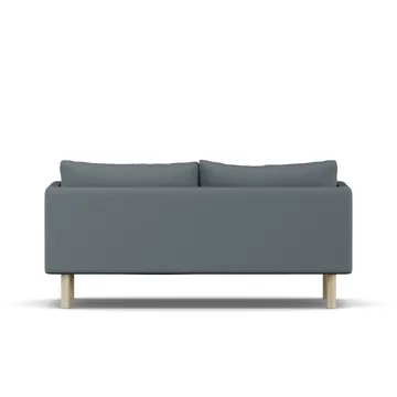 Linnevik sofa - Same Blue 6678-hvidolieret eg, 2-pers. - 1898