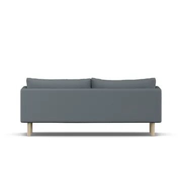 Linnevik sofa - Same Blue 6678-hvidolieret eg, 3-pers. - 1898
