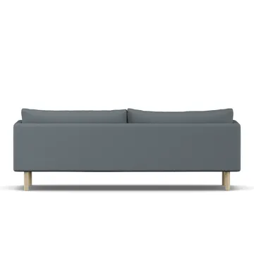 Linnevik sofa - Same Blue 6678-hvidolieret eg, 4-pers. - 1898