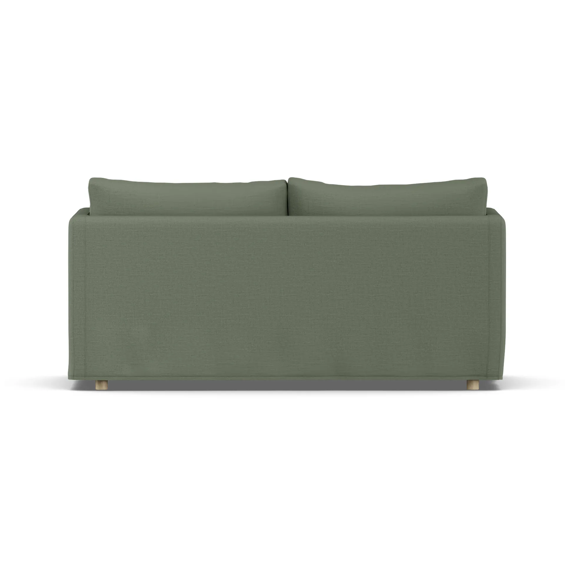 Linnevik sofa, Same Forest 6677-hvidolieret eg, 2-pers., med skørt 1898