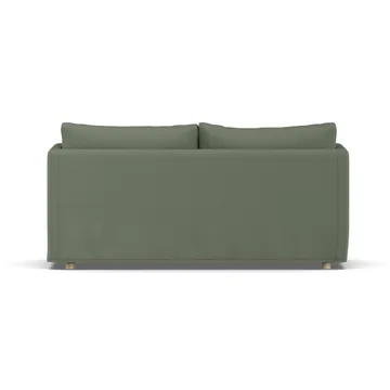 Linnevik sofa - Same Forest 6677-hvidolieret eg, 2-pers., med skørt - 1898