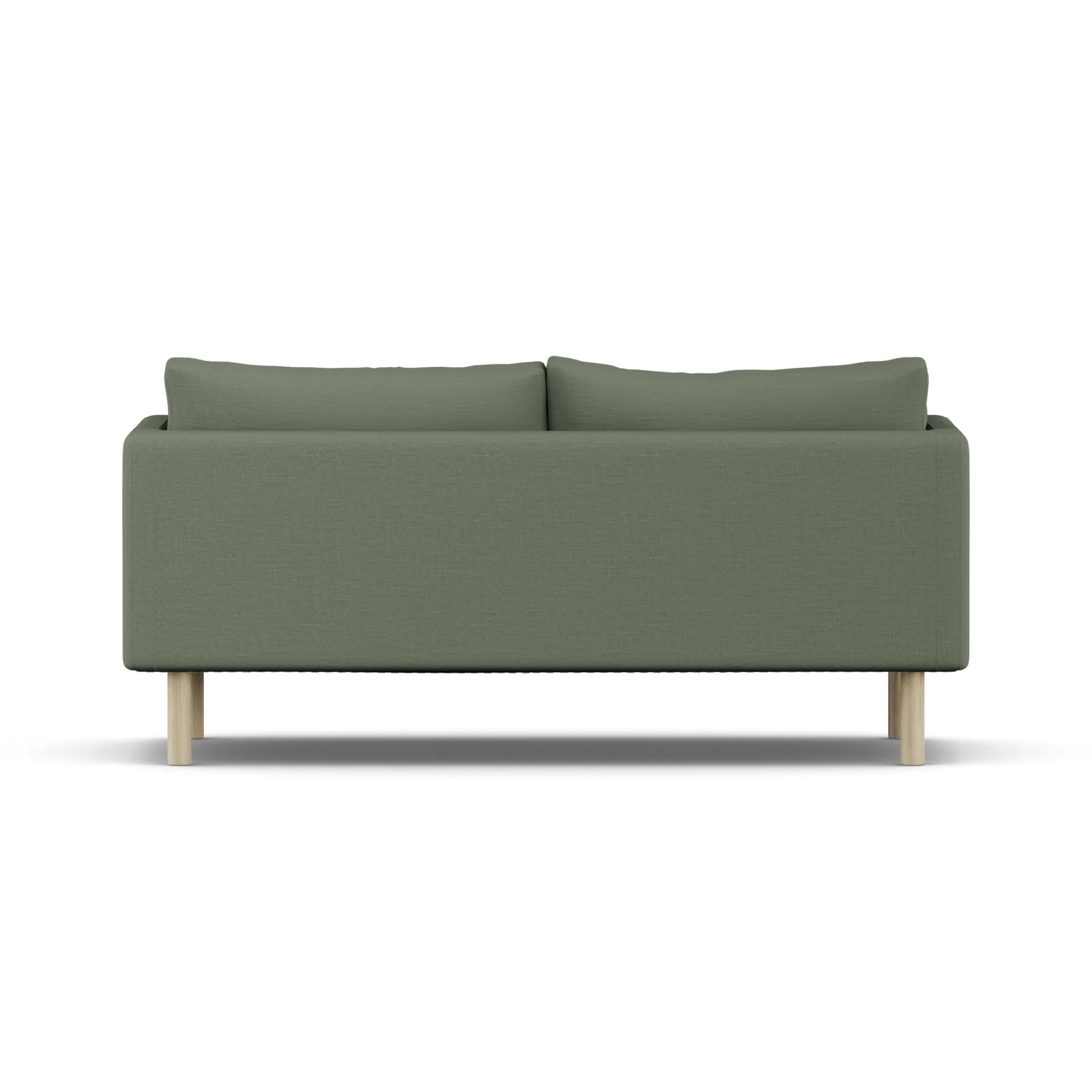 Linnevik sofa, Same Forest 6677-hvidolieret eg, 2-pers., uden skørt 1898